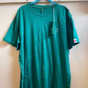 Green Short-Sleeve Men's T-Shirt